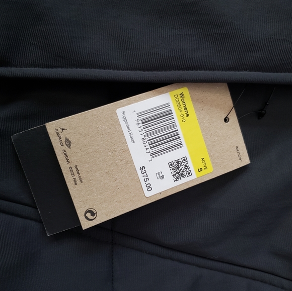 Nike Jordan 23 Engineered Women's Parka In Black - Picture 14 of 15